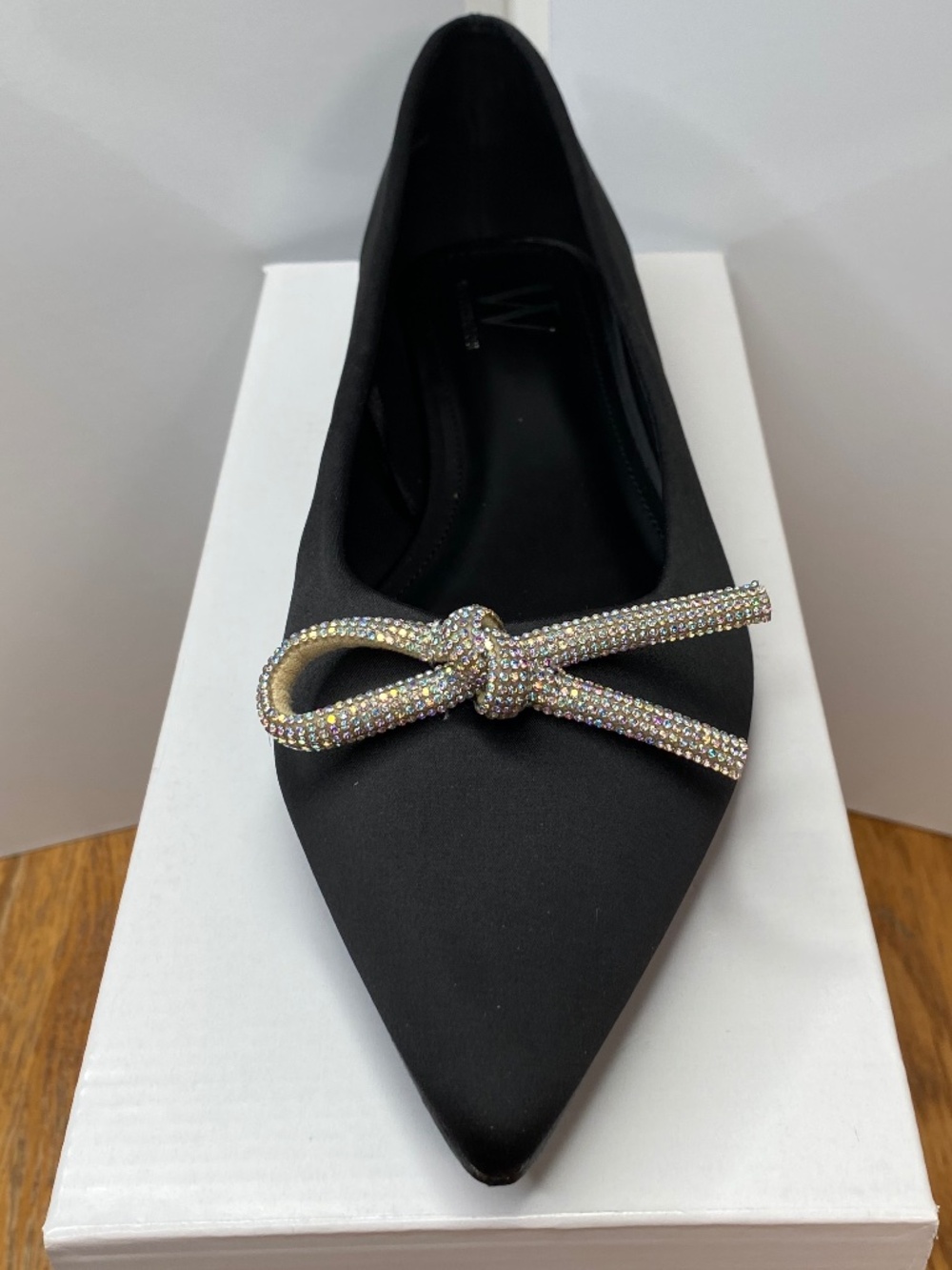 Worthington Ferrer Pointed Closed Toe Ballet Flats Size 8.5 New No Box